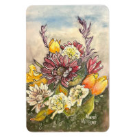Aimant Fleurs du Marché