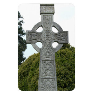Magnet Flexible Aimant Flexi de croix de pierre celtique irlandais