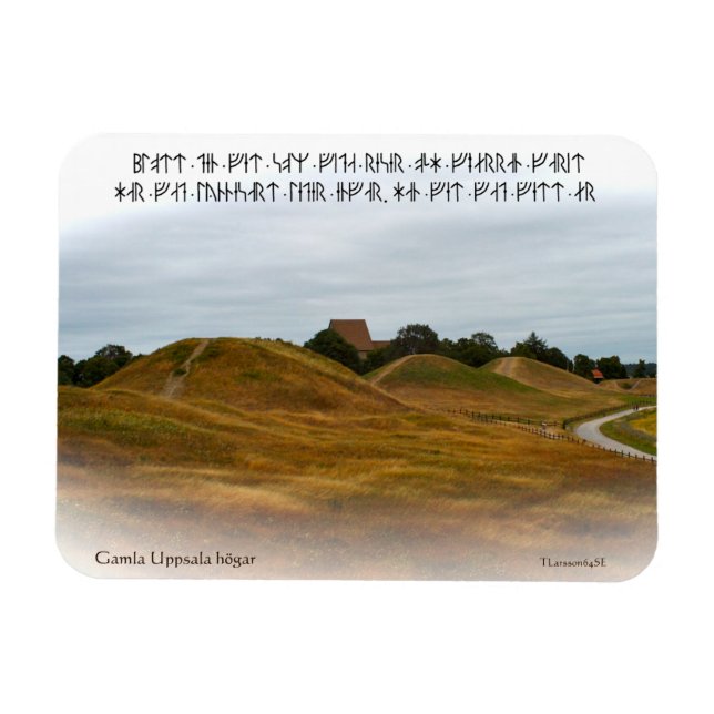 Magnet Flexible Aimant Flexi — Kungshögarna (Horizontal)