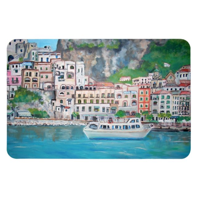 Magnet Flexible Aimant Flexi Premium - La côte amalfitaine (Horizontal)