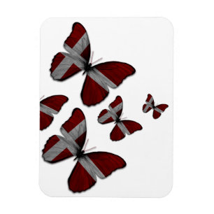 Magnet Flexible Aimant flexible de papillons danois
