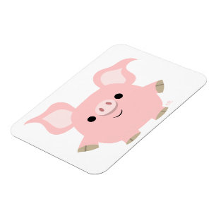 Magnet Flexible Aimant flexible de petit de porc mignon de bande