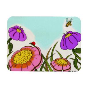 Magnet Flexible Aimant flexible Flower Meadow