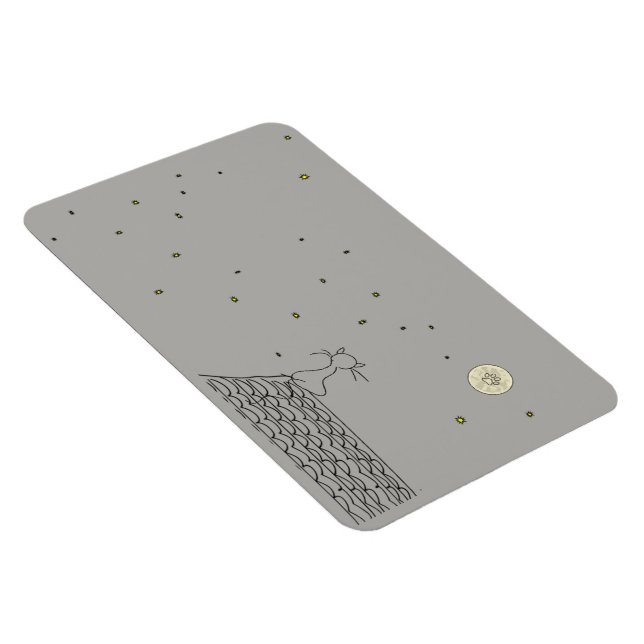Magnet Flexible aimant flexible pour des amoureux de les chats (Côté Droit)