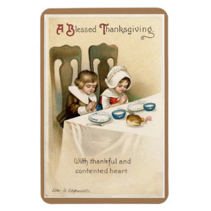 Magnet Flexible Aimant flexible pour enfants pèlerins vintages