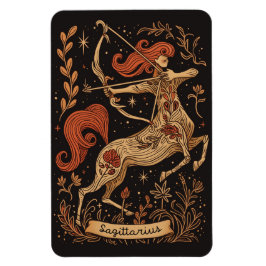 Magnet Flexible Aimant flexible Sagittaire Céleste Zodiaque Art