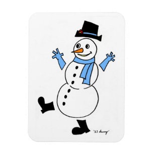 Magnet Flexible Aimant flexible Snowman