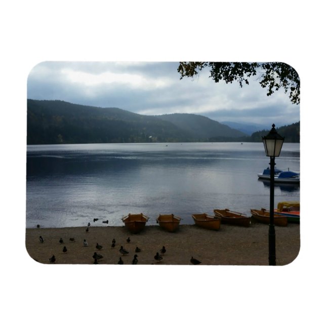 Magnet Flexible Aimant flexible Titisee Lake Allemagne (Horizontal)