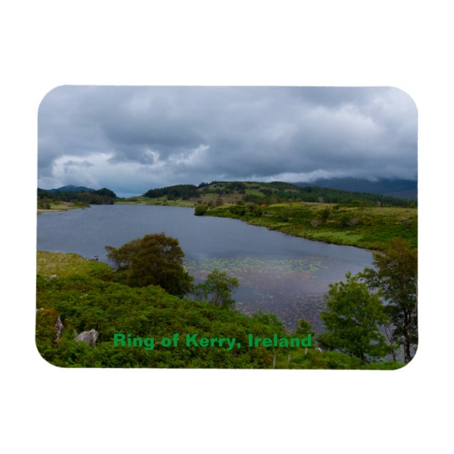 Magnet Flexible Aimant frigo avec photo Anneau de Kerry (Horizontal)