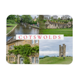Magnet Flexible aimant frigo Cotswolds souvenir