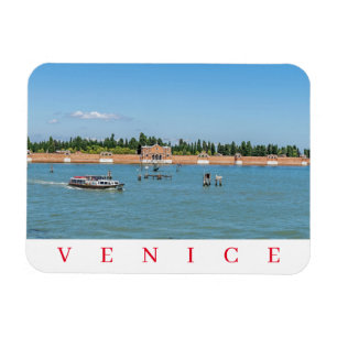 Magnet Flexible aimant frigo de l'île de Venise San Michele