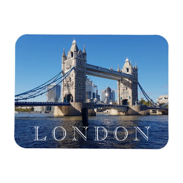 Magnet Flexible aimant frigo London Tower Bridge (Horizontal)
