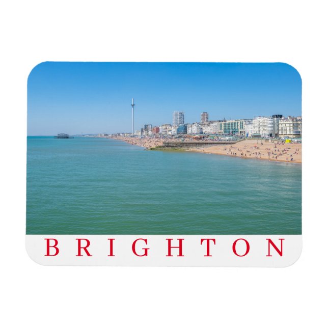 Magnet Flexible Aimant frigo souvenir Brighton (Horizontal)