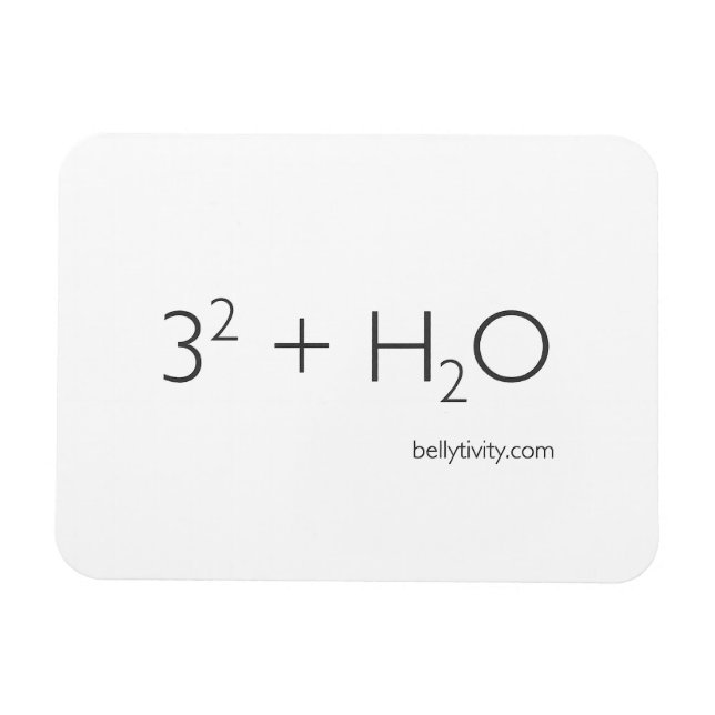 Magnet Flexible Aimant frigorifique éclairé de Bellytivity (Horizontal)