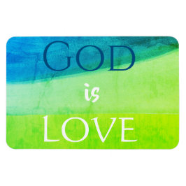 Magnet Flexible Aimant Inspirationnel Dieu est Amour