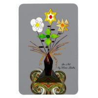 Aimant « Livraison de fleurs » (flexible 4 x 6)