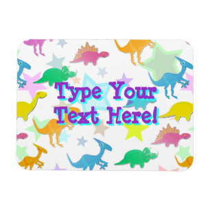 Magnet Flexible Aimant mignon de motif de dinosaure de bande