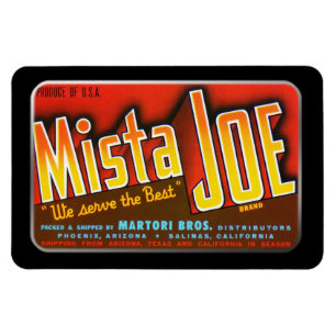 Magnet Flexible Aimant - MistaJoe, par GalleryGifts