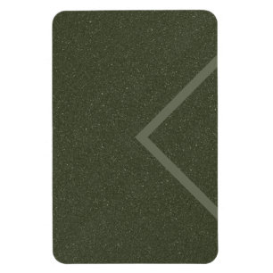 Magnet Flexible Aimant moderne Moss Green Chevron - Personnalisabl