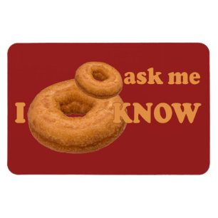 Magnet Flexible Aimant personnalisé Humour de Donut
