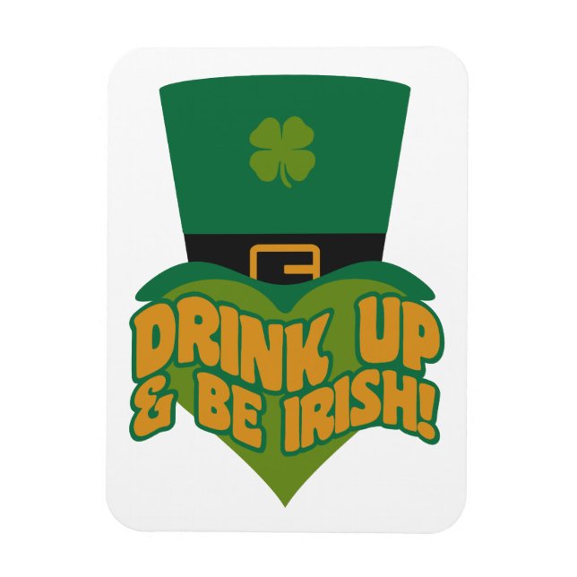 Magnet Flexible Aimant personnalisé Leprechaun (Vertical)