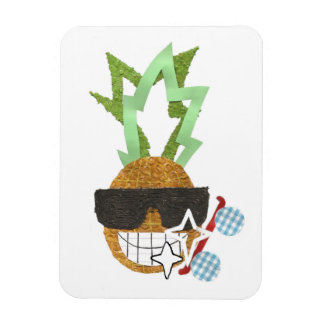 Magnet Flexible Aimant photo cool ananas