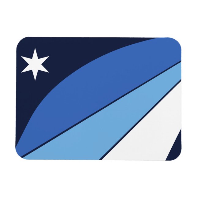 Magnet Flexible Aimant photo flexible avec drapeau de Columbia (Horizontal)