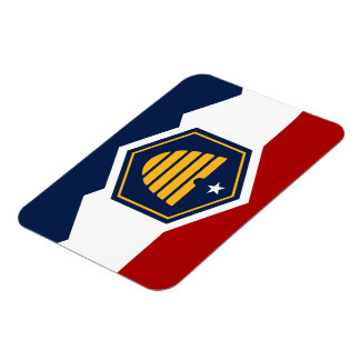 Magnet Flexible Aimant photo flexible avec le drapeau de l'Utah, É