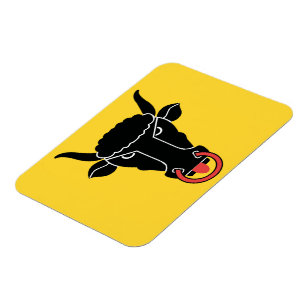 Magnet Flexible Aimant photo flexible avec le drapeau du canton d'