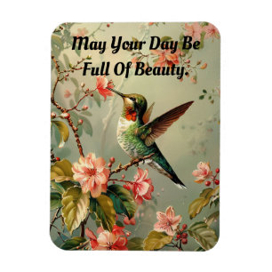 Magnet Flexible Aimant photo flexible Colibri vintage