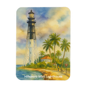 Magnet Flexible Aimant photo flexible Hillsboro Inlet Lighthouse