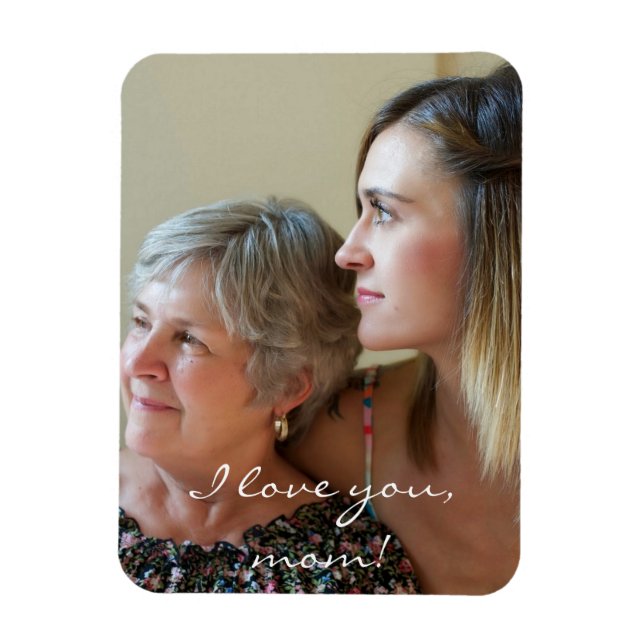 Magnet Flexible Aimant Photo Flexible Personnalisé Pour Maman De L (Vertical)