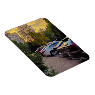 Magnet Flexible Aimant photo flexible urbain personnalisé le soir