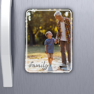 Magnet Flexible Aimant photo personnalisé avec photo et texte