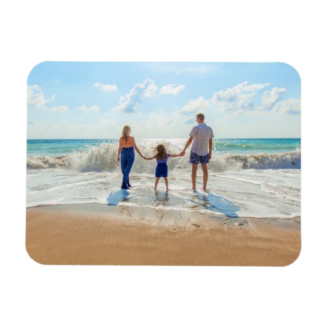 Magnet Flexible Aimant photo personnalisé Vos photos de famille pr (Horizontal)