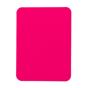 Magnet Flexible Aimant photo souple rose néon - personnalisable