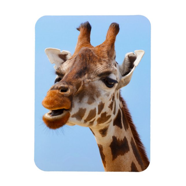 Magnet Flexible aimant Portrait Giraffe (Vertical)