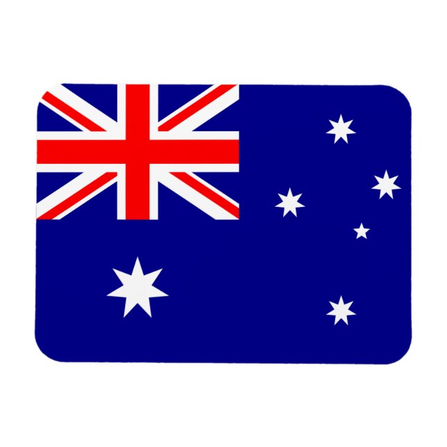 Magnet Flexible Aimant Premium du drapeau australien (Horizontal)