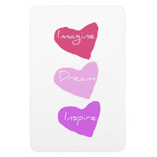 Magnet Flexible Aimant rêveur de coeurs