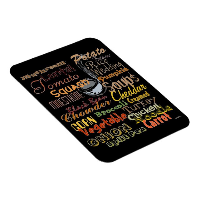 Magnet Flexible Aimant Soupes (Côté Droit)