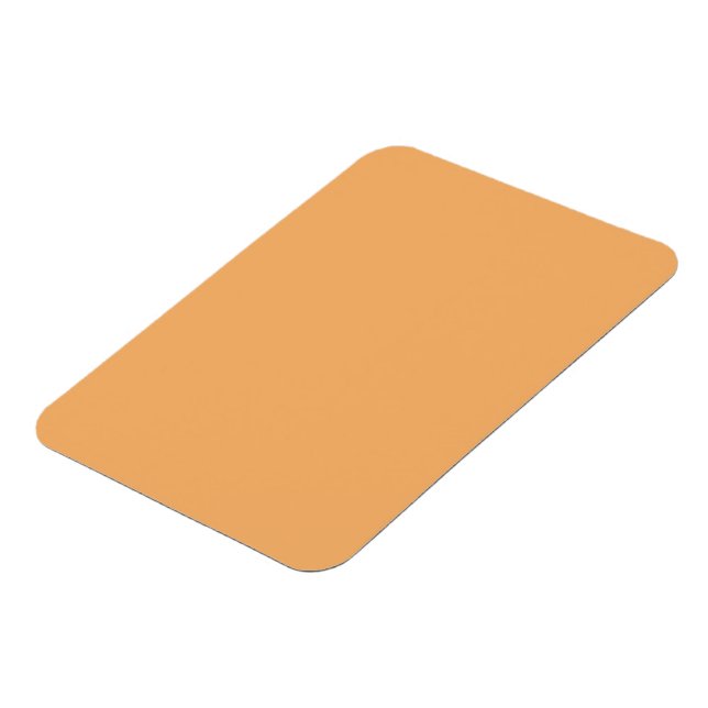 Magnet Flexible Aimant souple orange souple couleur tendance (Côté Gauche)