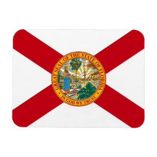 Magnet Flexible Aimant souple patriotique avec drapeau de Floride