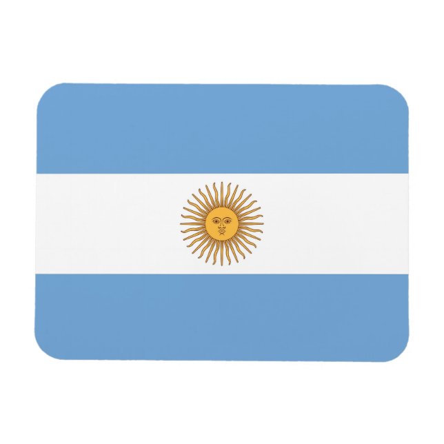 Magnet Flexible Aimant souple patriotique avec drapeau de l'Argent (Horizontal)