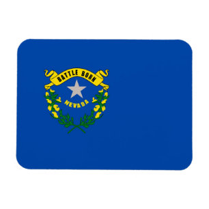Magnet Flexible Aimant souple patriotique avec drapeau du Nevada