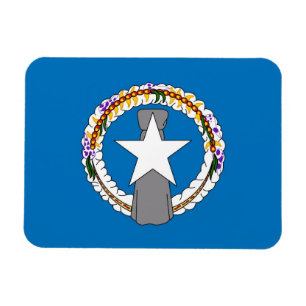 Magnet Flexible Aimant souple patriotique drapeau de la Mariana du