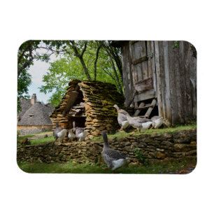 Magnet Flexible Aimant traditionnel de rectangle de ferme d'oie de