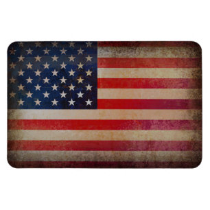 Magnet Flexible Aimant vintage de réfrigérateur de drapeau des