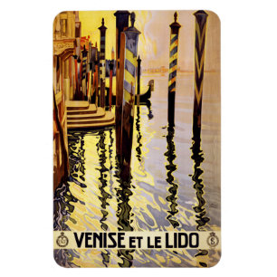 Magnet Flexible Aimant vintage de Venezia Venise Italie