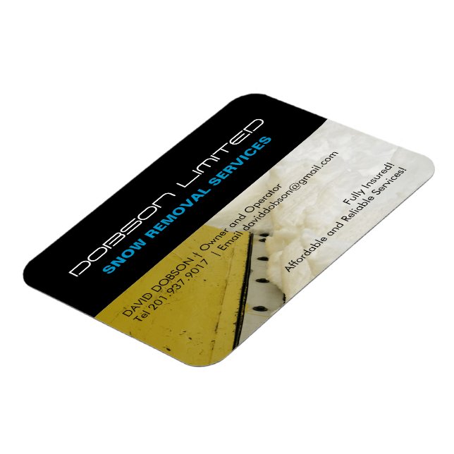 Magnet Flexible Aimants frigorifiques pour l'entreprise d'enlèveme (Côté Gauche)