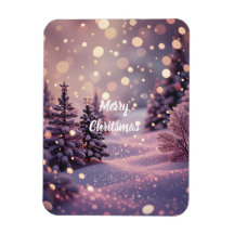 Aimants Joyeux Noël - Texte personnalisable